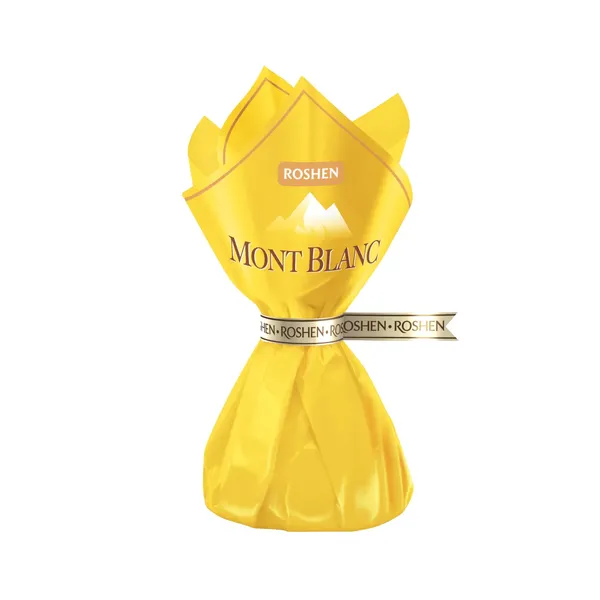 Pralinė saldainiai su šokoladu ir sezamo sėklomis ROSHEN MONT BLANC, 1 kg