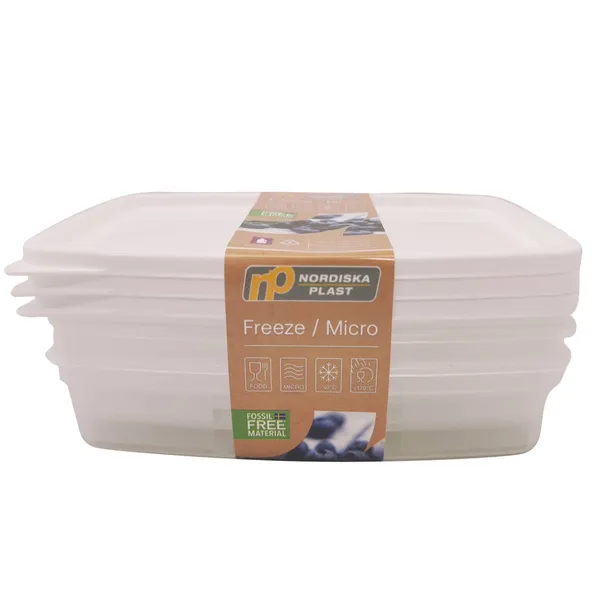 Trauki saldētavai/mikrov. krāsnij 3x0.4l