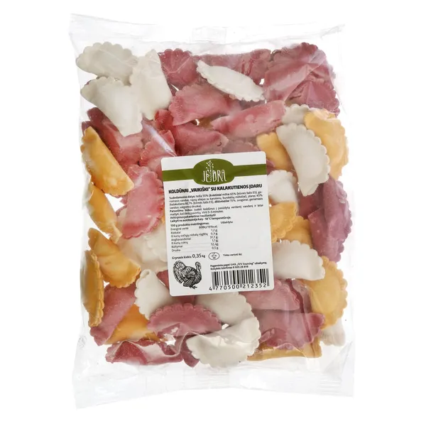 Šaldyti koldūnai su kalakutienos įdaru JUDRA, 350 g