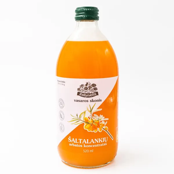 Šaltalankių arbatos koncentratas ŽOLYNĖLIS, 520 ml