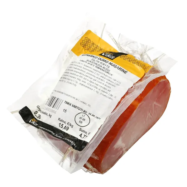 Šaltai rūkyta KAIMIŠKO DŪMO nugarinė, a. r., 1 kg