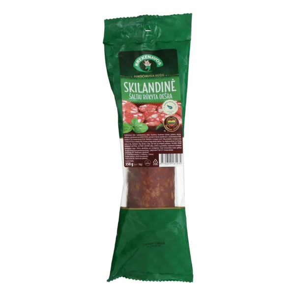 Šaltai rūkyta dešra Skilandinė, dujose, a.r., 350g