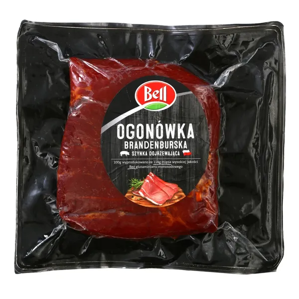Šaltai rūkytas BRANDENBURGO kumpis BELL, I rūšis, 1 kg