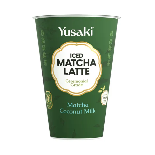 Šaltos arbatos gėrimas su saldikliais YUSAKI MATCHA LATTE, 220 ml