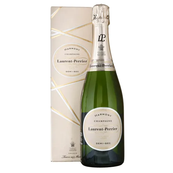 Baltasis pusiau sausas šampanas LAURENT-PERRIER Demi Sec dėžutėje, 12%, 0,75 l