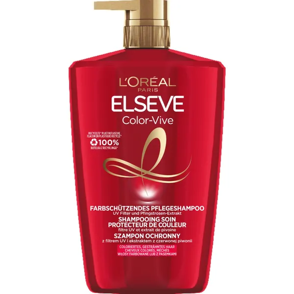 Šampūnas ELSEVE COLOR-VIVE, su UV filtru, 1 l