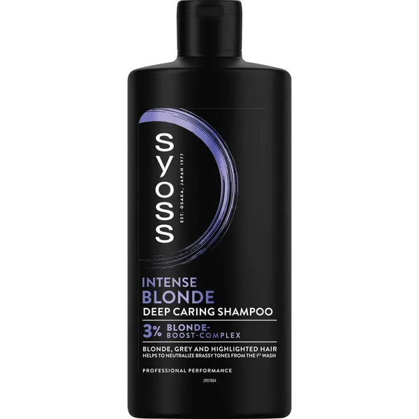 Šampūnas SYOSS BLONDE & SILVER, 440 ml