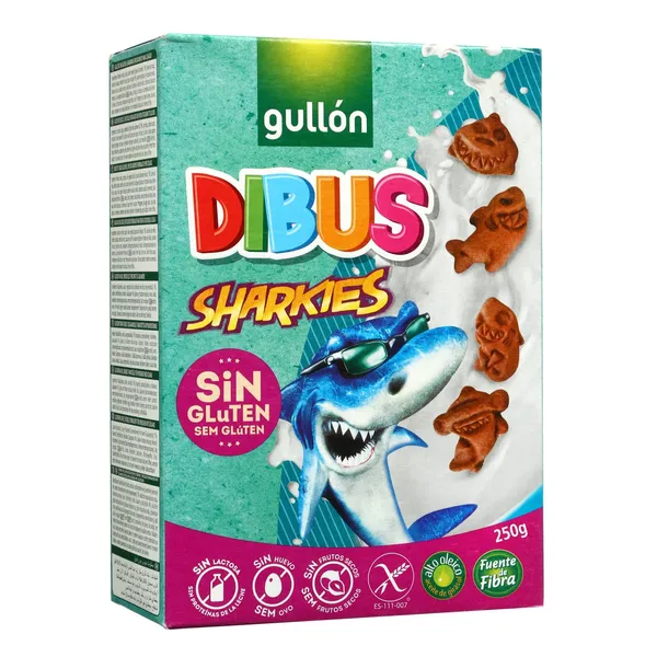 Cepumi Gullon Sharkies bez glutēna 200g