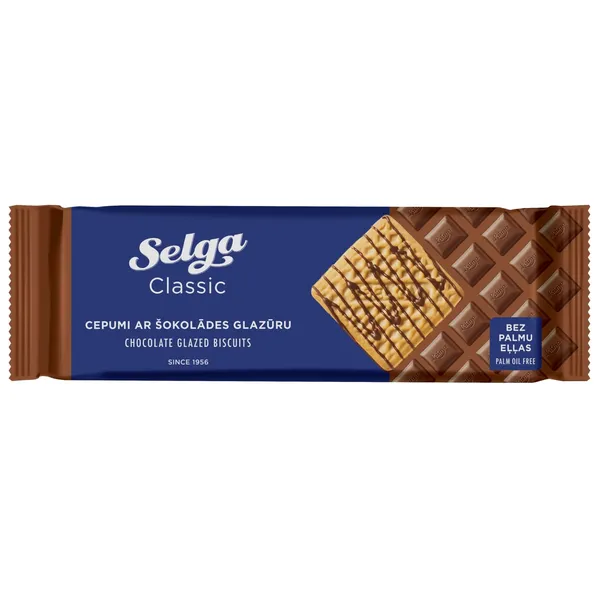 Cepumi Selga šokolādes glazūrā 190g