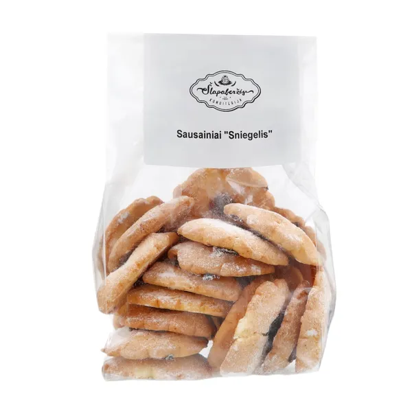 Sausainiai SNIEGELIS ŠLAPABERŽĖS KONDITERIJA, 300 g