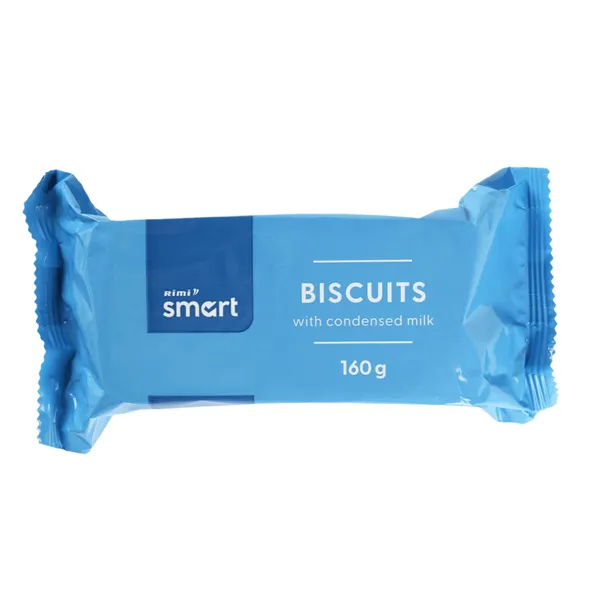 Sausainiai su sutiršintu pienu RIMI SMART, 160 g