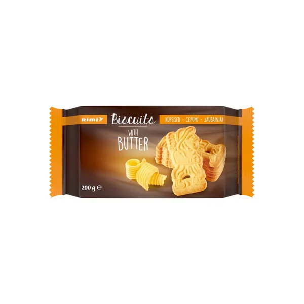 Sausainiai su sviestu RIMI, 200 g