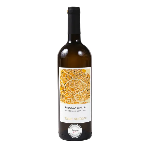 Sausas baltasis vynas TERRE DEI DOGI RIBOLLA GIALLA VENEZIA GIULIA IGP, 12,5 %, 0,75 l