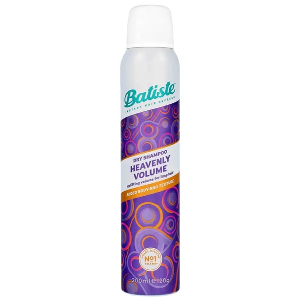 Sausas plaukų šampūnas BATISTE HEAVENLY VOLUME, 200 ml
