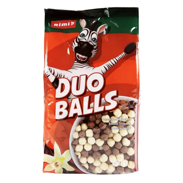 Sausi pusryčiai DUO BALLS RIMI, 250 g