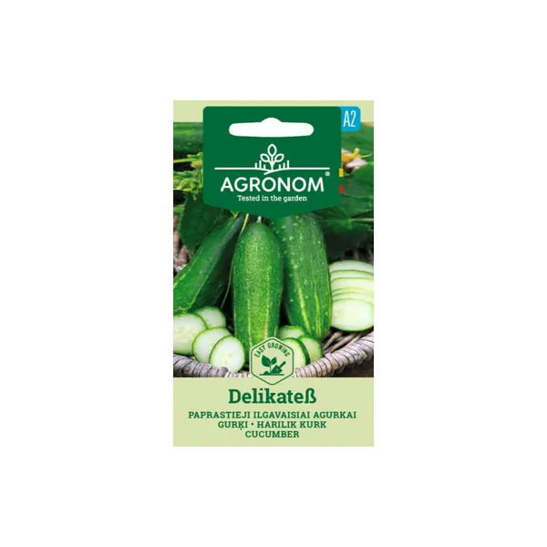 Sėklos AGRONOM Agurkai ilgavaisiai Delikates