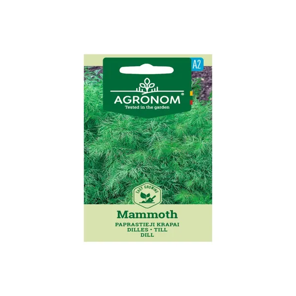 Sėklos AGRONOM Krapai Mammoth