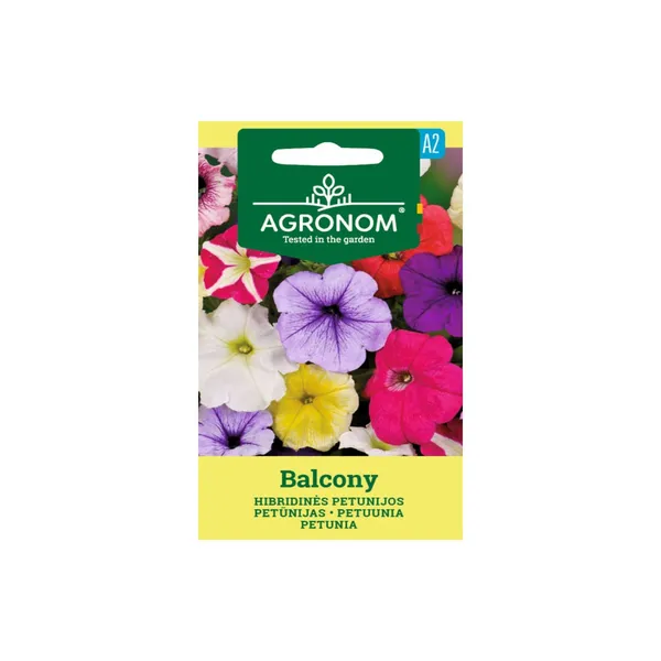 Sėklos AGRONOM Petunijos Balcony mišinys