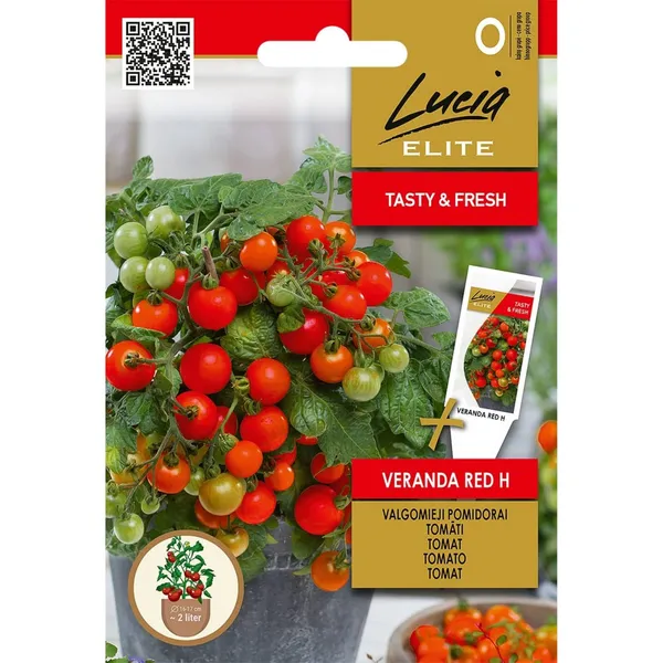 Sēklas LUCIA ELITE Tomāti Veranda Red