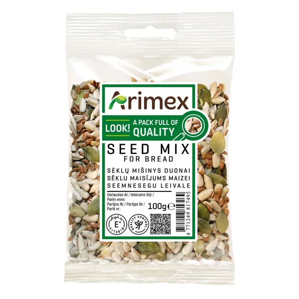 Sėklų mišinys duonai ARIMEX, 100 g