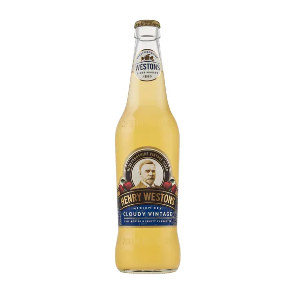 Sidras HENRY WESTONS CLOUDY VINTAGE, 7,3 %, 0,5 l, butelis