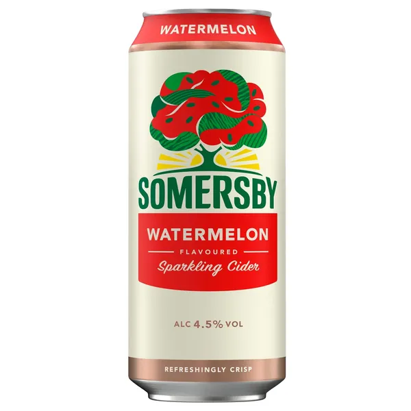 Sidrs Somersby arbūzu 4,5% 0,5l