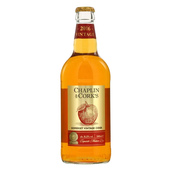 Sidras CHAPLIN & CORK'S SOMERSET VINTAGE, 8,2 %, 0,5 l butelis