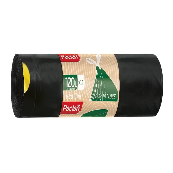 Šiukšlių maišai PACLAN Eco, 120l, 10vnt