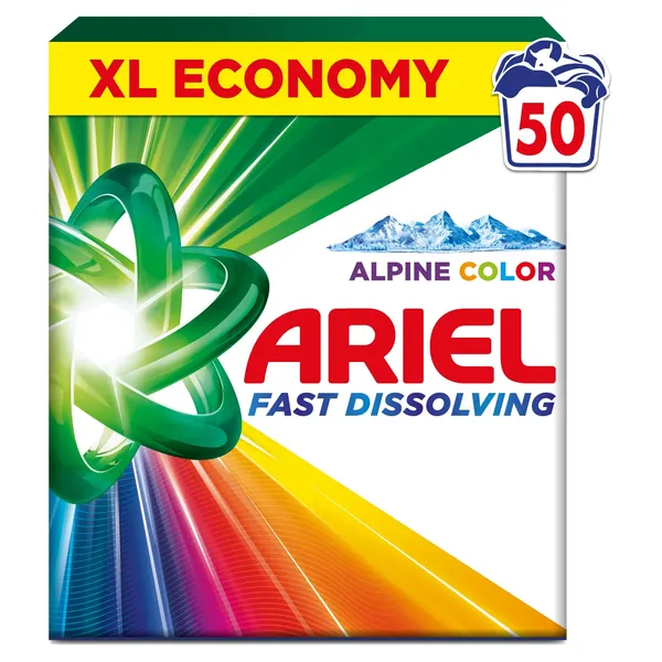 Skalbimo milteliai ARIEL Color, 50 skalb., 2,75 kg.