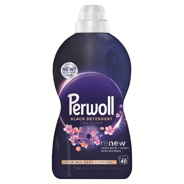 Skystasis skalbiklis PERWOLL, Black Dark Bloom, 40 skalbimų, 2 l