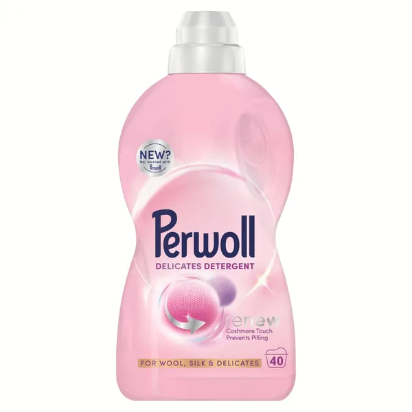 Skystasis skalbiklis PERWOLL DELICATES WOOL SILK, 40 skalbimų, 2000 ml