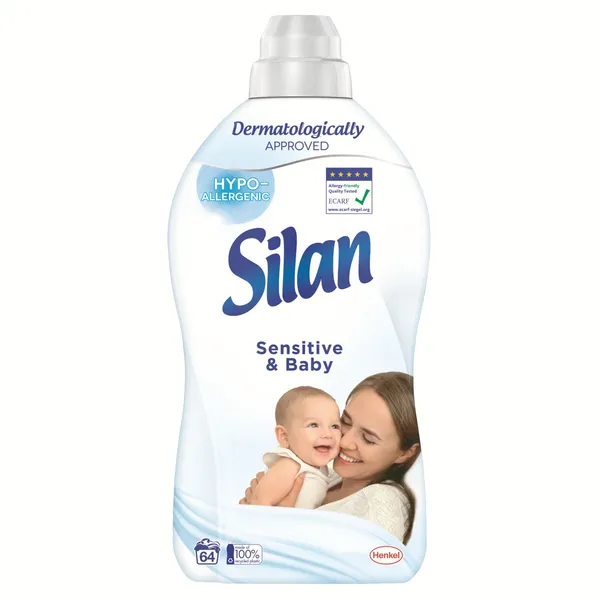 Skalbinių minkštiklis SILAN, Classic Lavender, 1408 ml., 64 skalbimai
