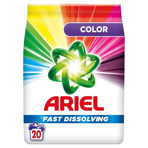 Skalbimo milteliai ARIEL Color, 20 skalb., 1,1 kg.