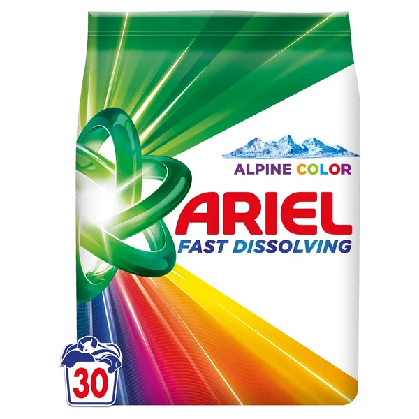 Skalbimo milteliai ARIEL Color, 30 skalb., 1,65 kg.
