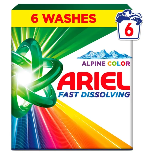 Skalbimo milteliai ARIEL Color, 6 skalb., 330 g.