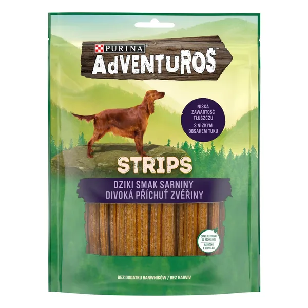 Skanėstai šunims ADVENTUROS STRIPS, 6 X 90 g