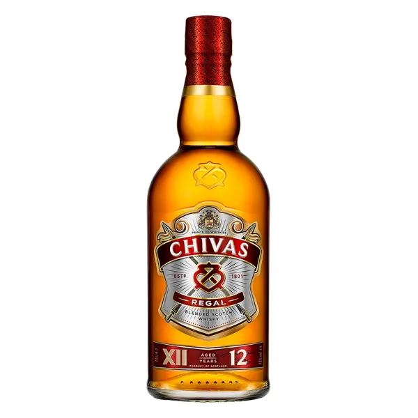 Škotiškas viskis CHIVAS REGAL 12 YEARS AGED PREMIUM SCOTCH WHISKY, 40 %, 0,7 l