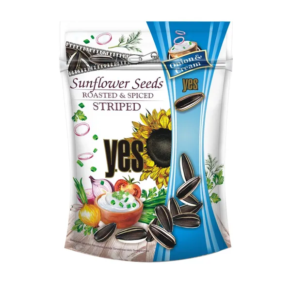 Skrudintos saulėgrąžos YES grietinėlės ir svogūnų skonio, 90 g