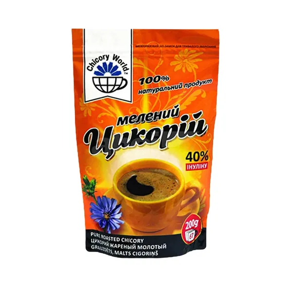 Skrudinta malta cikorija CHICORY WORLD, 200 g