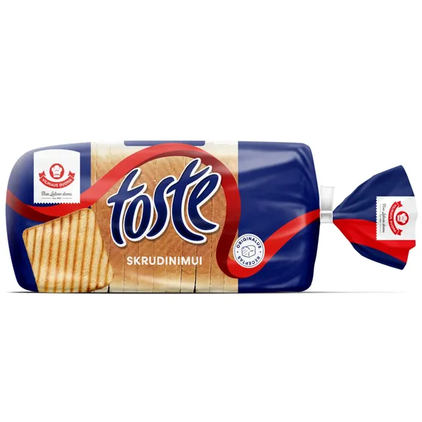 Skrudinimo duona TOSTE, 500 g
