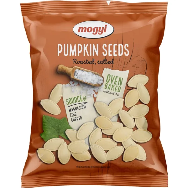 Skrudintos moliūgų sėklos MOGYI, sūdytos, 130 g