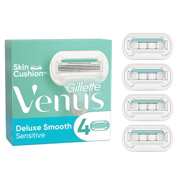 Skustuvo galvutės VENUS Extra Smooth Sensitive, 4vnt.