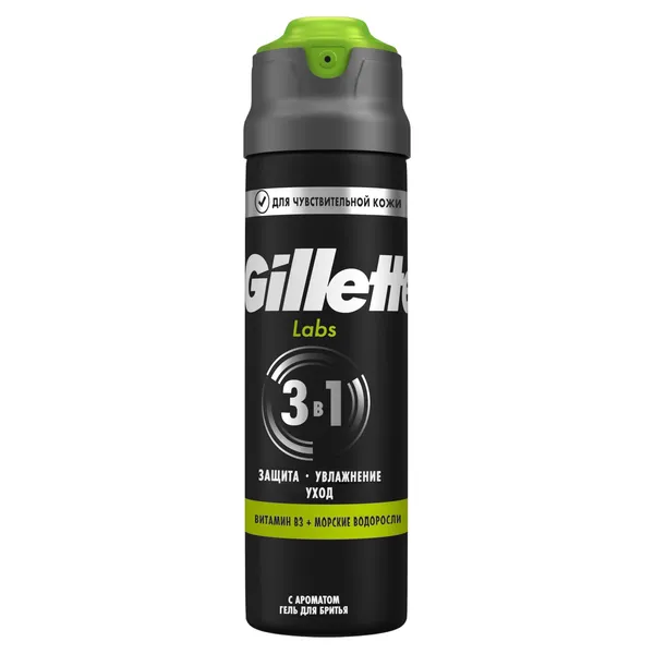 Skutimosi gelis GILLETTE Series Revitalising, 200ml