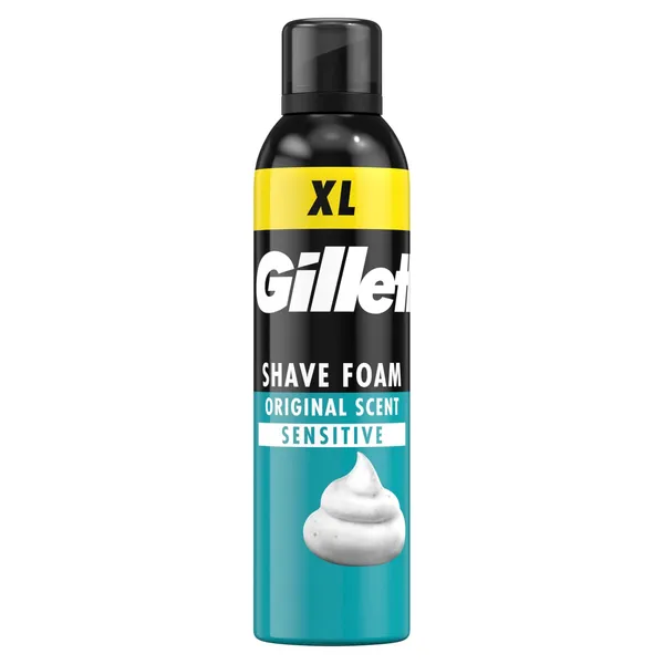Skutimosi putos GILLETTE Sensitive, 200+100ml