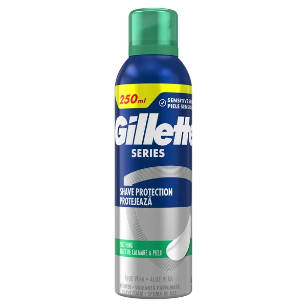 Skutimosi putos GILLETTE SERIES SOOTHING, 250 ml
