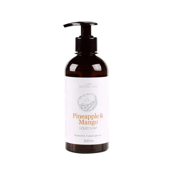 Skystas muilas ALMEDA PINEAPPLE & MANGO, 300 ml