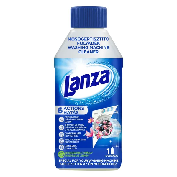 Skystas skalbimo mašinų valiklis LANZA 250ml
