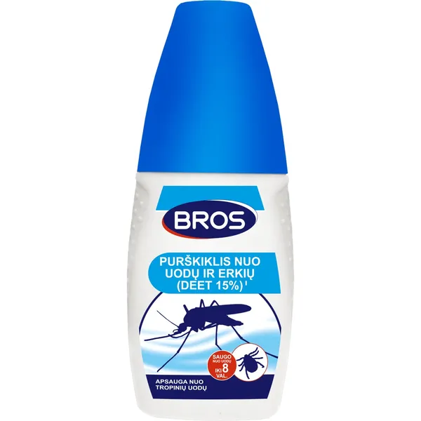 Skystis BROS, nuo uodų ir erkių, 50 ml