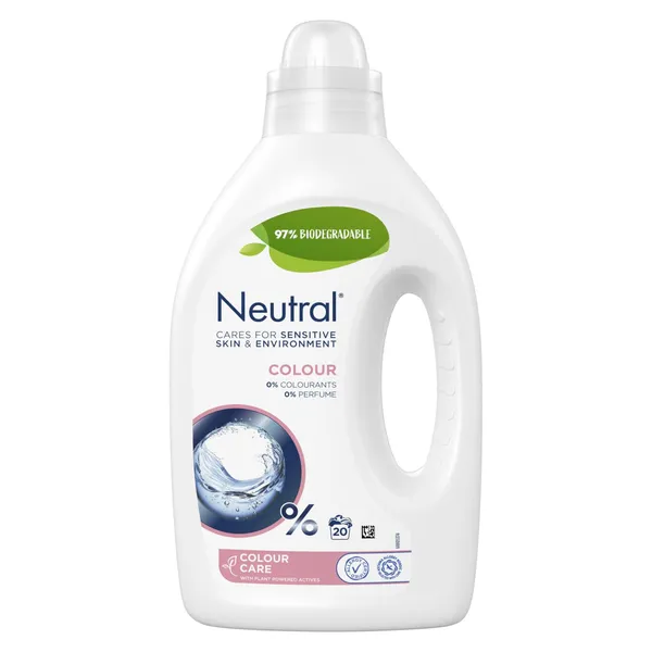 Skystas skalbiklis spalvotiems, NEUTRAL,  20 W, 1 l