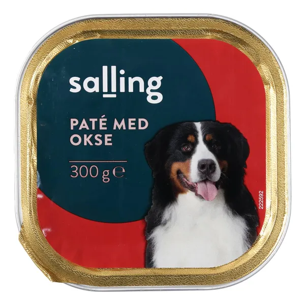 Šlapias šunų ėdalas su jautiena SALLING, 300 g